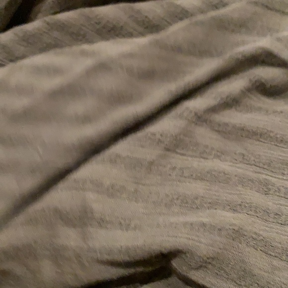 ba&sh / Ully Texture Stripe strappy tiered Midi Sundress L - Picture 6 of 7